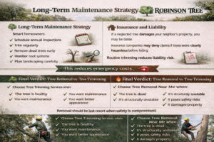 Tree Removal vs Tree Trimming